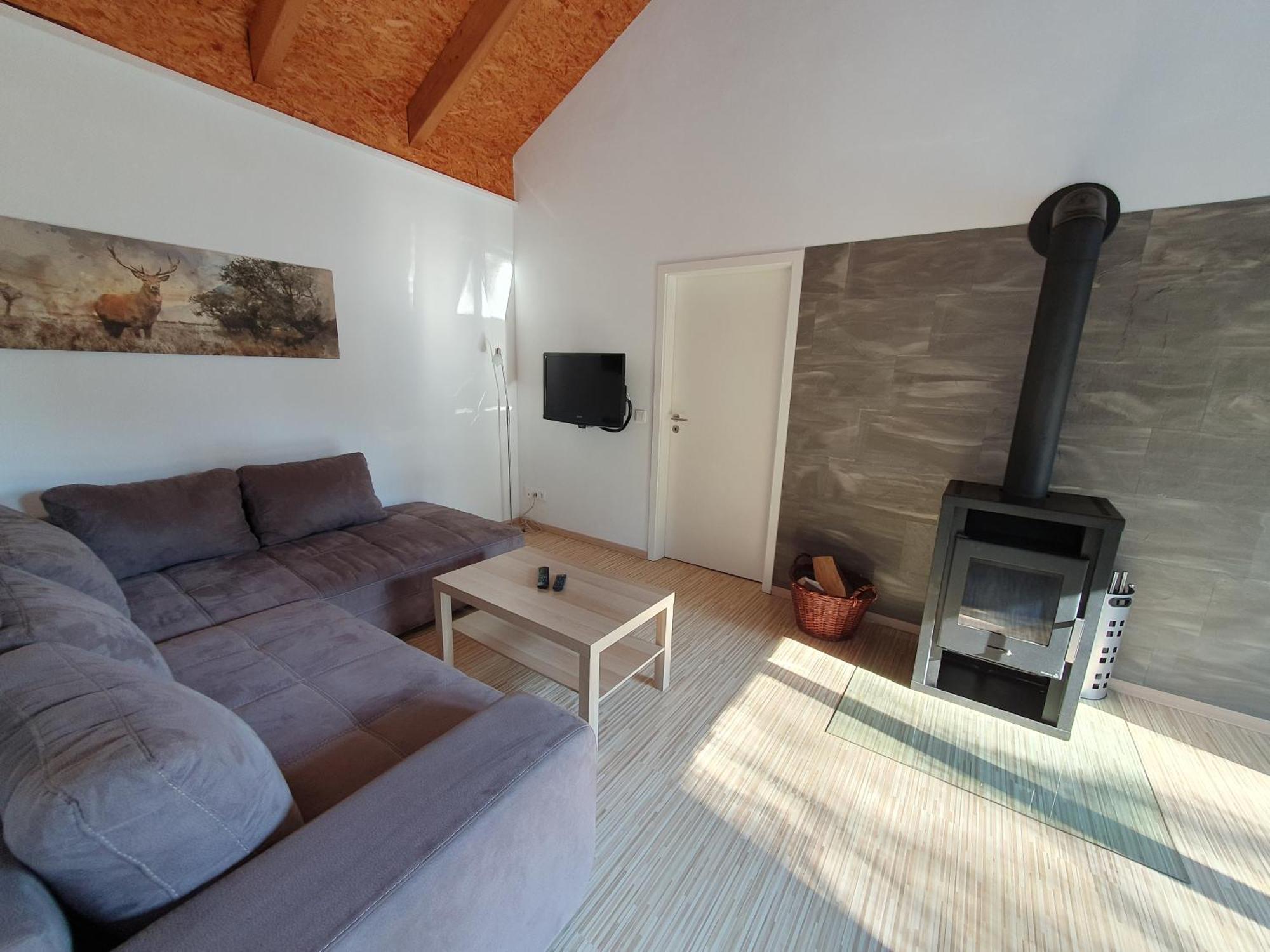 Ferienhaeuser & Bungalows - Naturcamp Meyersgrund Im Thueringer Wald Ilmenau Rom bilde