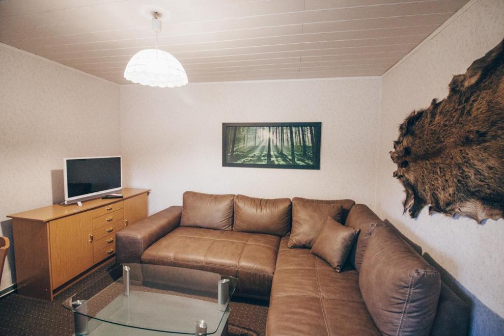 Ferienhaeuser & Bungalows - Naturcamp Meyersgrund Im Thueringer Wald Ilmenau Rom bilde